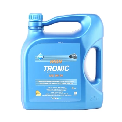 Abbildung von Aral Hightronic 5W 40 5l Motoröl 1529F9 VOLKSWAGEN: Golf 4, AUDI: A3 Hatchback, SKODA: Octavia 2 Combi