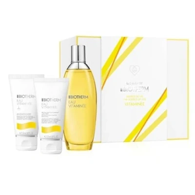 Abbildung von Biotherm Eau Vitaminée Geschenkset (EdT 100ml + Duschgel 50ml Body Milk 50ml)