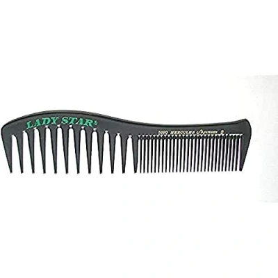 Abbildung von HERCULES SÄGEMANN 5690 Lady Star Styling Kamm 7 ¾ Zoll Haarkamm Für von Locken und glattem Haar Friseur Privat Anwendung