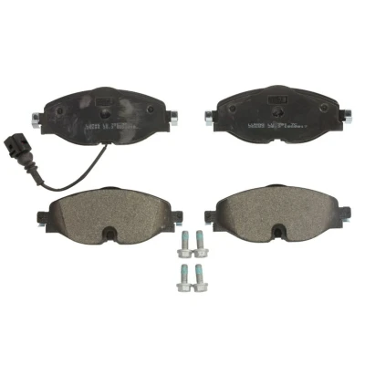 Abbildung von BRECK 25683 00 701 Bremsbelagsatz exkl. Verschleißwarnkontakt mit Bremssattelschrauben VOLKSWAGEN: Golf 7, Passat B8 Variant, 7 Variant
