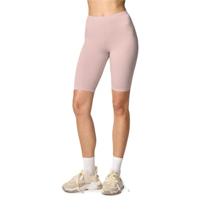 Abbildung von Merry Style Damen Sport Leggings kurz Sportleggings Radlerhose Sporthose aus Viskose MS10 145 (Caffelatte, L)