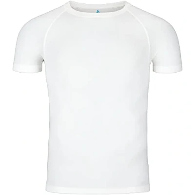 Abbildung von ODLO BL CREW NECK SS Performance Light ECO Tshirt basic, Herren, Größe: 42/44, White