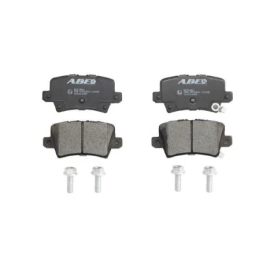 Abbildung von ABE C24014ABE Bremsbelagsatz Hinterachse mit akustischer Verschleißwarnung HONDA: CIVIC 8 Hatchback,