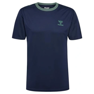 Abbildung von Hummel Hmlstaltic Sport Tshirt, Herren, Größe: Medium, Marine/duck green