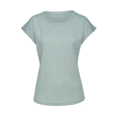 Abbildung von Vivance Rundhals Bluse, Damen, Größe: 40/42, Mint