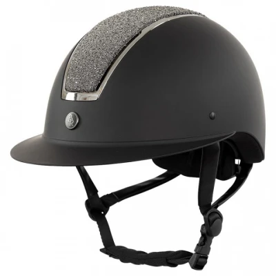 Abbildung von BR Reithelm Omega Glamourous Schwarz/Gunmetal