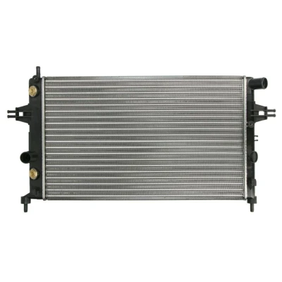 Abbildung von NRF Economy Class 50562A Kühler, Motorkühlung Aluminium 610 378 23 Kühlrippen mechanisch gefügt OPEL: Astra G CC, Convertible, Zafira A