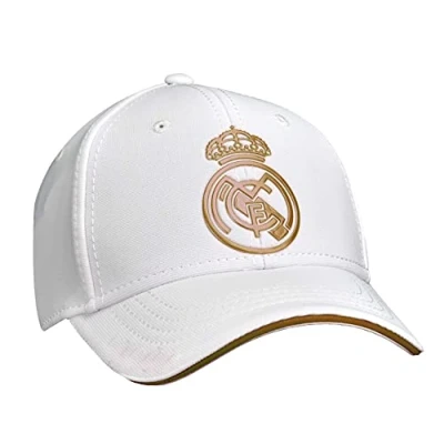 Abbildung von Real Madrid FC Rm3go19, Erwachsene Unisex Weiß/Gold, Einheitsgröße
