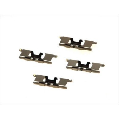 Abbildung von QUICK BRAKE 109 1677 Zubehörsatz, Scheibenbremsbelag CITROËN: C Zero Hatchback, SUZUKI: Ignis I, DAIHATSU: Sirion II