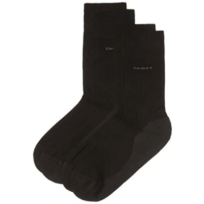 Abbildung von Camano Damen 3652 Socken, Schwarz (05 Black), 35 38 EU