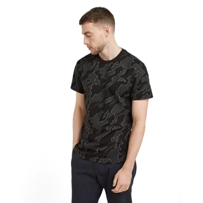 Abbildung von G STAR island camo Tshirt print, Herren, Größe: XL, Cloack