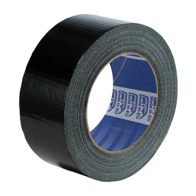 Abbildung von ACIT Gewebeband, panzerband, fabric tape, 50 mm x 25 m, Reparaturband, universal adhesive tape (Schwarz)