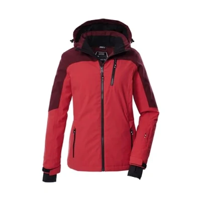 Abbildung von Killtec Damen Skijacke Funktionsjacke mit Kapuze und Schneefang KSW 435 WMN SKI JCKT 00475 modern red 36