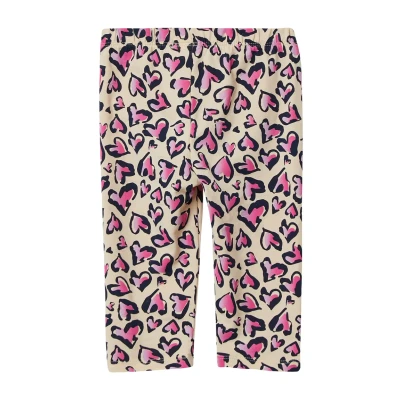 Abbildung von s.Oliver Capri Leggings mit All Over Print hellgelb 128