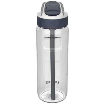 Abbildung von Kambukka Trinkflasche mit Strohhalm Modell LAGOON CLEAR 750 ML Wasserdicht Flecken und Geruchs resistent Langlebig stoßfest Spülmaschinenfest