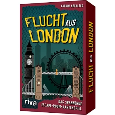 Abbildung von Flucht aus London: Das spannende Escape Room Kartenspiel. perfekte Geschenk für alle Spiel Fans. Im handlichen Kartenformat ideal unterwegs. Ab 12 Jahren
