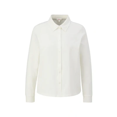 Abbildung von s.Oliver Hemdbluse, Damen, Größe: 44, Creme