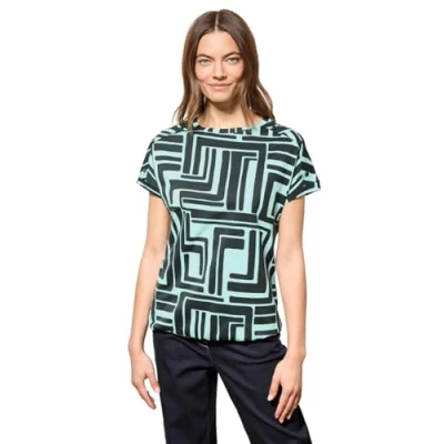 Abbildung von Cecil T Shirt, mit All Over Print
