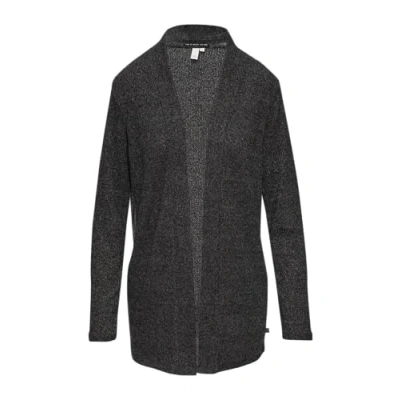 Abbildung von QS Flauschiger MIT Struktur Strickjacke, Damen, Größe: XS, Anthrazit