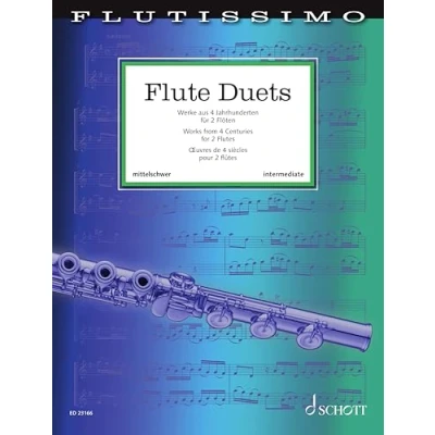 Abbildung von Flute Duets: Werke aus 4 Jahrhunderten für 2 Flöten. Spielpartitur. (Flutissimo)