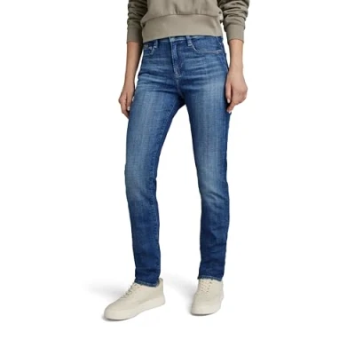 Abbildung von G Star ACE SLIM Straight Jeans Leg, Damen, Größe: 28x30, Faded radiance blue
