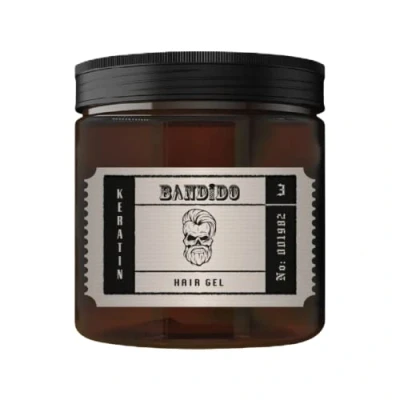 Abbildung von Bandido Hair Styling Gel Haarschutz &amp; starker Halt 03 Keratin Haargel 500ml