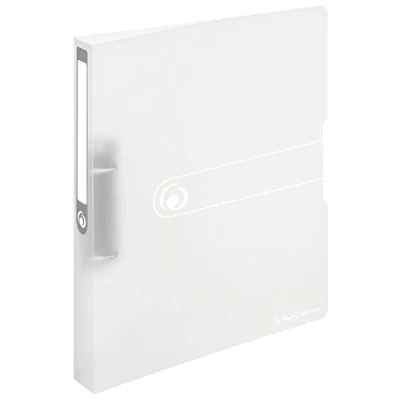 Abbildung von Herlitz 11205770 Ringbuch, A4 (2 Ringe, 25mm, PP Folie) farblos