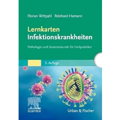Abbildung von Lernkarten Infektionskrankheiten: Pathologie und Gesetzeskunde für Heilpraktiker