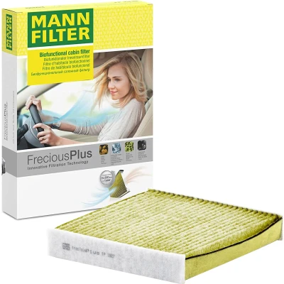 Abbildung von MANN FILTER FP 1827 Innenraumfilter SUZUKI: SWIFT 3, 4, SX4 I Hatchback, FIAT: Sedici, TOYOTA: GT86 Coupe