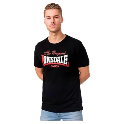 Abbildung von Lonsdale Herren Aldingham T Shirt, Schwarz, XXL EU