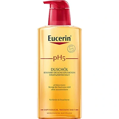 Abbildung von Eucerin pH5 Duschöl mit Pumpe empfindliche Haut