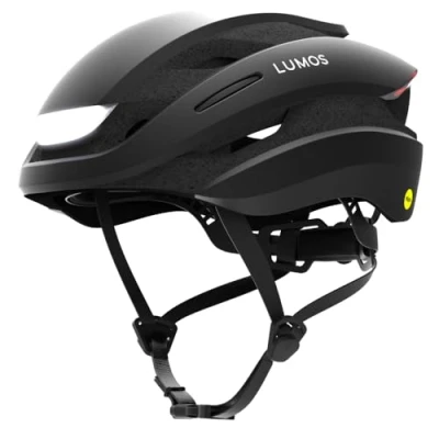 Abbildung von Lumos Ultra Smart Helm Fahrradhelm Vorder und Rücklicht (LED) Blinker Bremslichter Bluetooth Verbindung Erwachsene: Herren, Damen (Charcoal Black, Größe: S) MIPS