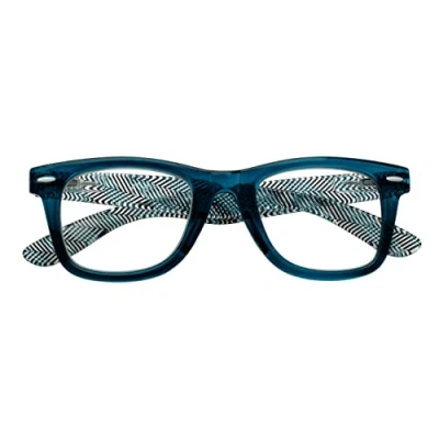 Abbildung von Zippo® Lesebrille, hergestellt mit einem Weichleitungsrahmen, ideal für Männer und Frauen, Diopter +2,50, blaue Farbe, Ruderstangen