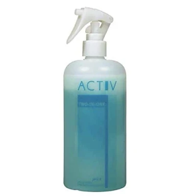 Abbildung von GFH ACTIV TWO In ONE Leave Haarkur Sprühkur 500ml pH 2.5 für Haarsysteme, Echthaarperücken, Kunsthaarperücken, Haarteile, Wig, Perücken, Extensions, Haarverlängerungen
