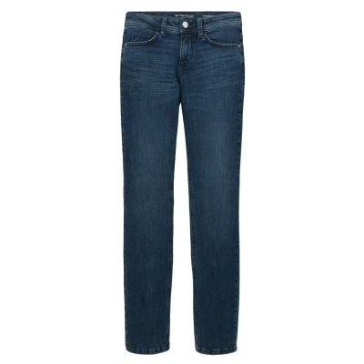 Abbildung von TOM Tailor Jeans Straight Leg, Damen, Größe: 28x32, Dark stone wash denim