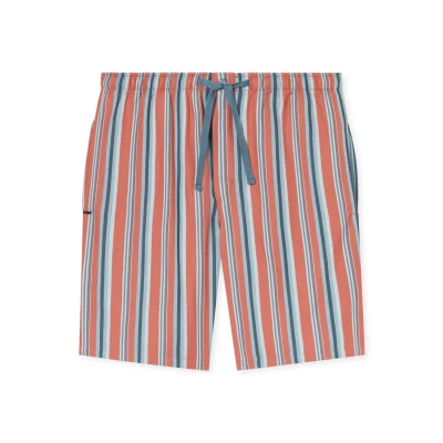 Abbildung von Schiesser Herren Kurze Schlafhose Mix + Relax Pyjamaunterteil, hellrot_182191, 52