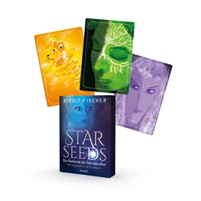 Abbildung von Starseeds Das Kartenset der Sternenvölker: 44 Energiekarten mit Praxisbuch (208 Seiten)