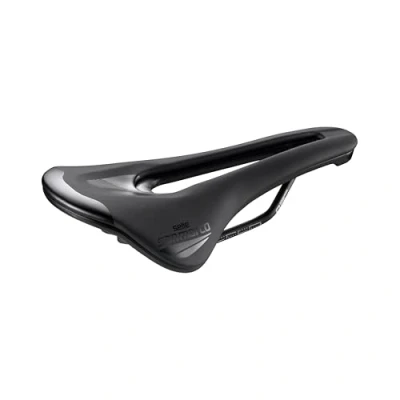 Abbildung von Selle San Marco SHORTFIT 2.0 Dynamic Rennradsattel, Fahrradsattel, leicht, anatomische Bohrung, Maganese Schienen Größe S3, schwarz