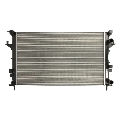 Abbildung von NISSENS 63813 Kühler, Motorkühlung Aluminium 670 415 24 Kühlrippen mechanisch gefügt RENAULT: ESPACE 4