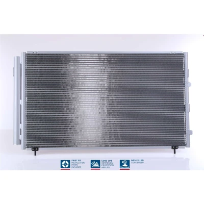 Abbildung von NISSENS 94608 Klimakondensator mit Trockner Aluminium 770 R 134a TOYOTA: Previa / Estima II