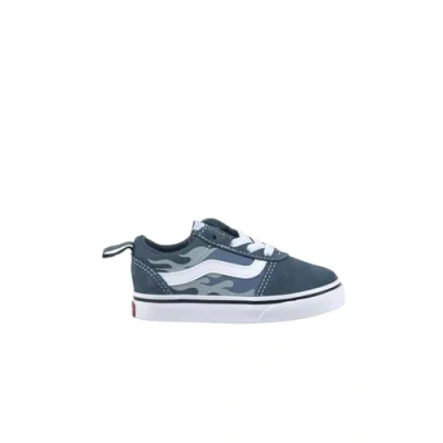 Abbildung von Vans Jungen Unisex Kinder Ward Slip On Sneaker, Tonal Flames Blue/White, 22 EU