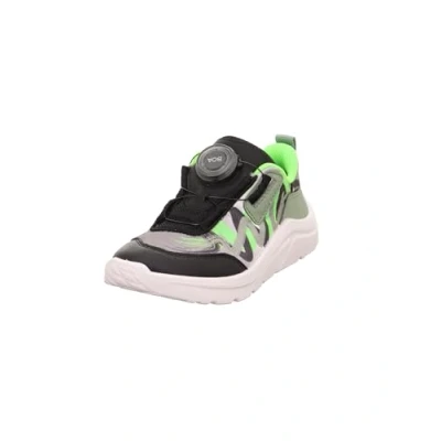 Abbildung von Superfit Sneaker low für Kinder, Größe: 31, Schwarz hellgrün Schuhe