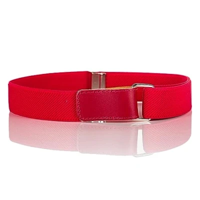 Abbildung von Olata Elastischer Kinder Gürtel Verstellbar mit Klettverschluss, Ideal für 0 15 Jahre. Fuscia Rosa (8 Jahre)