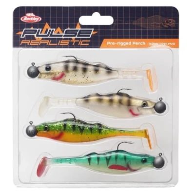 Abbildung von Berkley Pulse Realistic Perch Prerigged 7cm Gummifisch