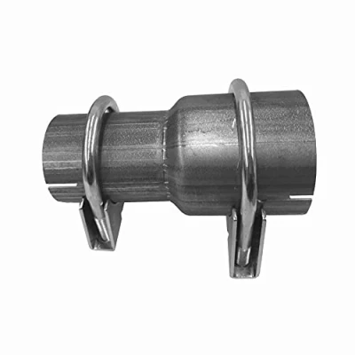 Abbildung von Rohr Reduzierstück von Ø 40 mm auf 55 Auspuff Adapter inkl.2 Befestigung Schellen Reduzierverbinder Reduzierung Verbindungsstück Rohrreduzierung Abgasanlage Rohrverbinder Klemmstück Reduktion