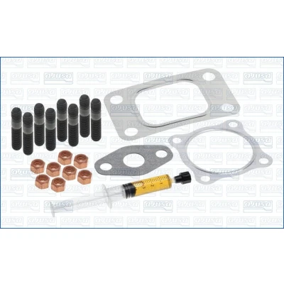 Abbildung von AJUSA JTC11001 Montagesatz, Lader with studs, syringe oil mit Dichtungen Montageanleitung VOLKSWAGEN: LT 40 55 I Van
