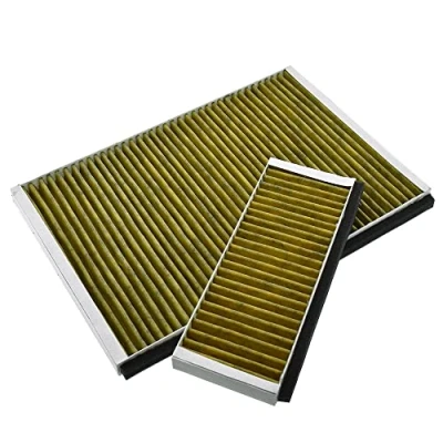 Abbildung von 2x AllSpares CleanAir Plus Aktivkohlefilter für Dunstabzugshauben geeignet Bosch Siemens 11041790 / DWZ0AK0A0, LZ10AKA00 11018700 Neff Z51AIA0X0 361x264x22mm &amp; 244x99x19mm