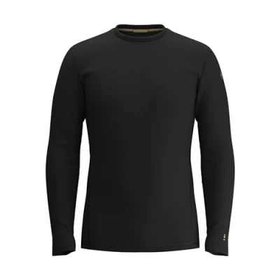Abbildung von Smartwool Classic Thermal Merino BASE Layer CREW Unterhemd/shirt, Herren, Größe: Large, Black