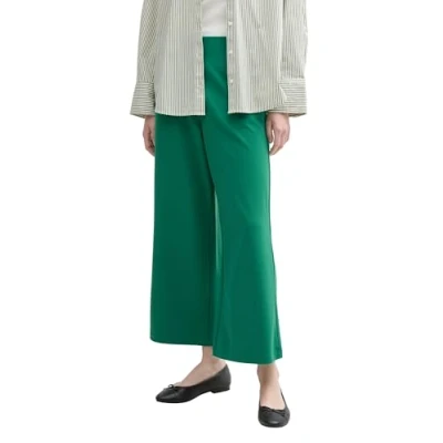 Abbildung von TOM Tailor Denim EASY Culotte Stoffhose, Damen, Größe: XS, Luscious pine green