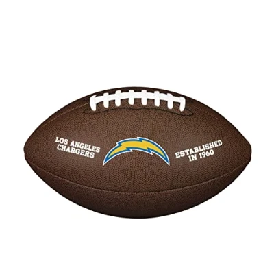 Abbildung von Wilson American Football NFL TEAM LOGO, Offizielle Größe, Mischleder